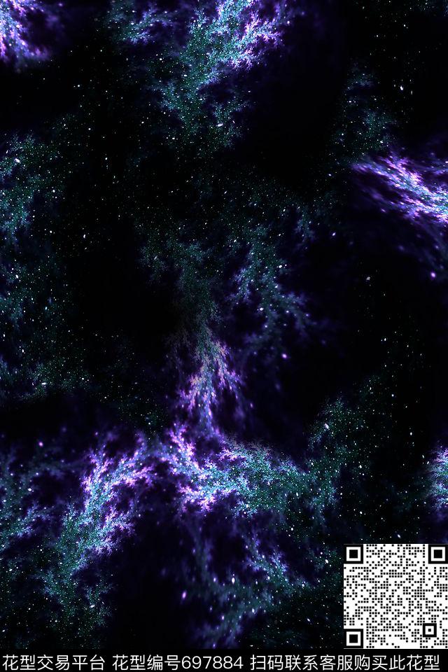 肌理朦胧女装数码印花华亿平台下载（图片编号: 697884） - 瓦栏（Walan）