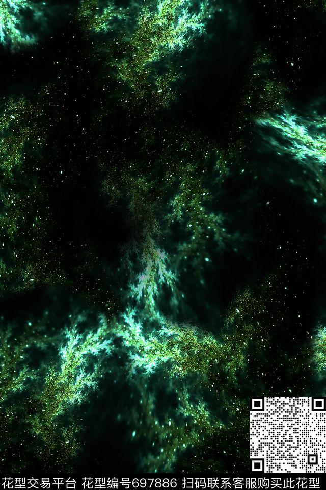 肌理朦胧女装数码印花华亿平台下载（图片编号: 697886） - 瓦栏（Walan）