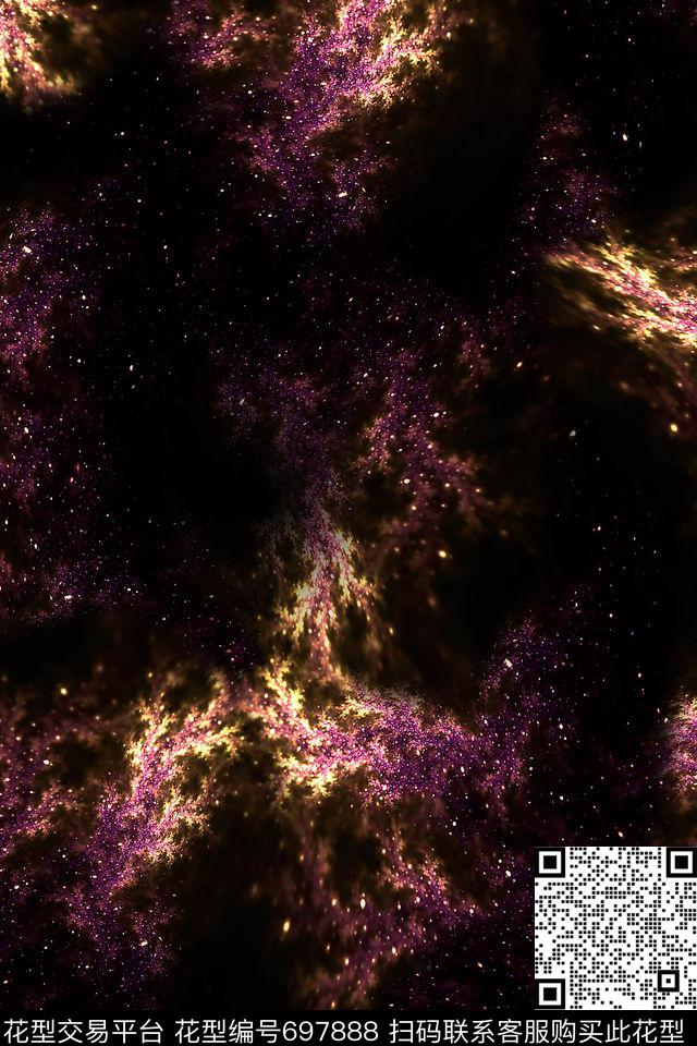 肌理朦胧女装数码印花华亿平台下载（图片编号: 697888） - 瓦栏（Walan）