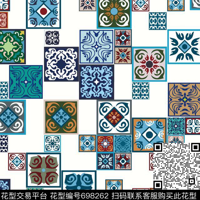 地毯宫廷风波西米亚传统印花华亿平台下载（图片编号: 698262） - 瓦栏（Walan）