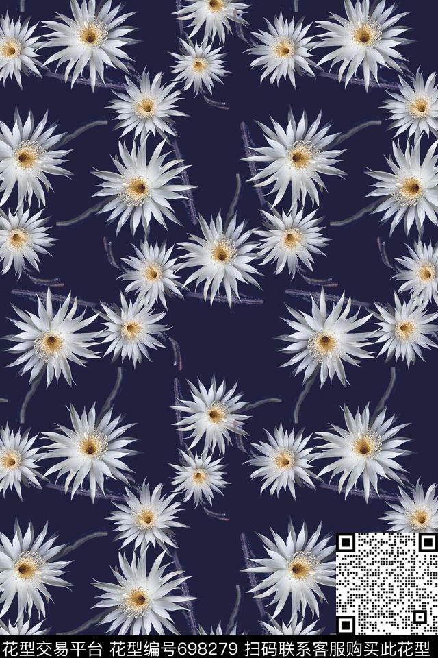 花卉植物花卉写真数码印花华亿平台下载（图片编号: 698279） - 瓦栏（Walan）