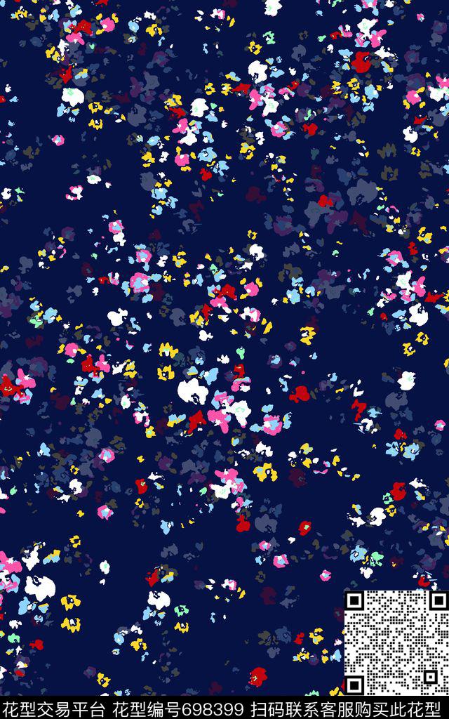 小碎花花朵花卉传统印花华亿平台下载（图片编号: 698399） - 瓦栏（Walan）