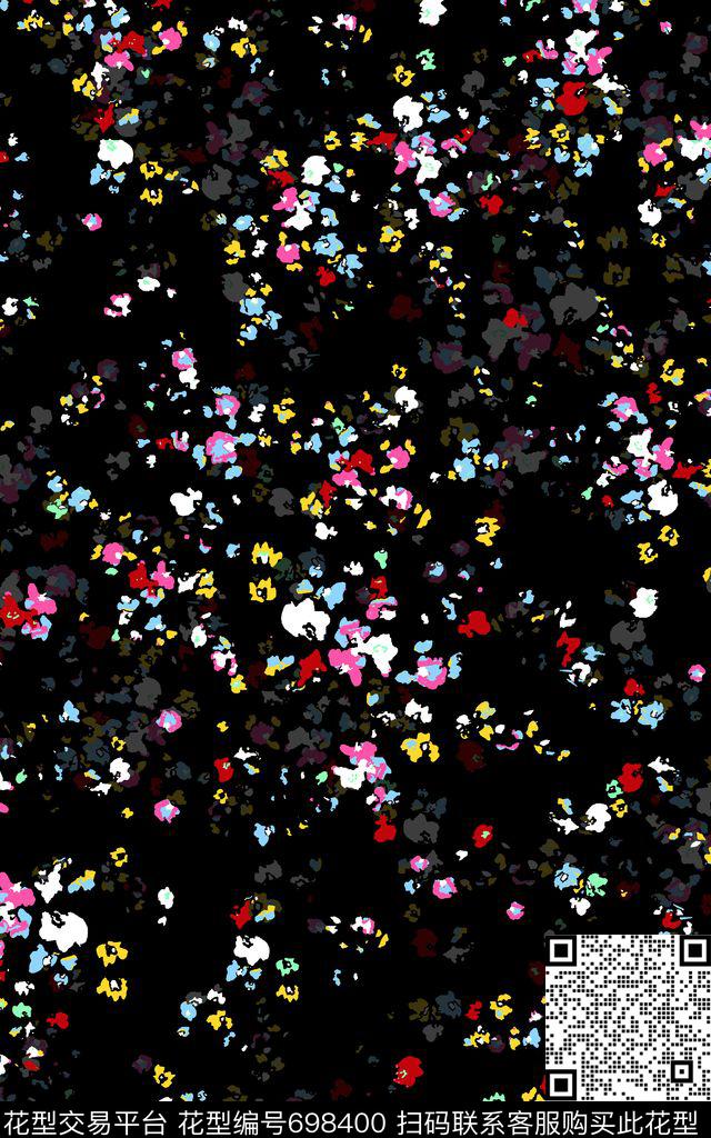 小碎花花朵花卉传统印花华亿平台下载（图片编号: 698400） - 瓦栏（Walan）