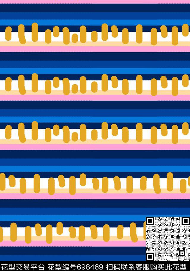 几何图案时尚条纹秋冬女装传统印花华亿平台下载（图片编号: 698469） - 瓦栏（Walan）