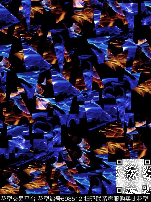 夹克外套华亿平台时尚男装潮流男装数码印花华亿平台下载（图片编号: 698512） - 瓦栏（Walan）