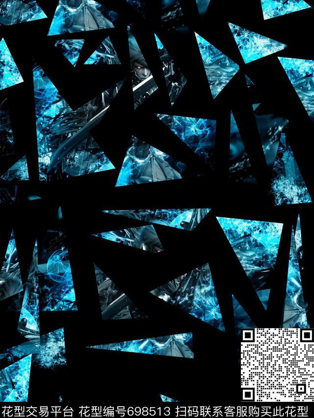 夹克外套华亿平台时尚男装潮流男装数码印花华亿平台下载（图片编号: 698513） - 瓦栏（Walan）