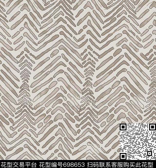 肌理不规则几何菱形数码印花华亿平台下载（图片编号: 698653） - 瓦栏（Walan）