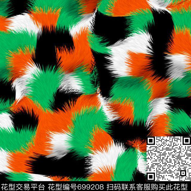 纹理秋冬布纹数码印花华亿平台下载（图片编号: 699208） - 瓦栏（Walan）