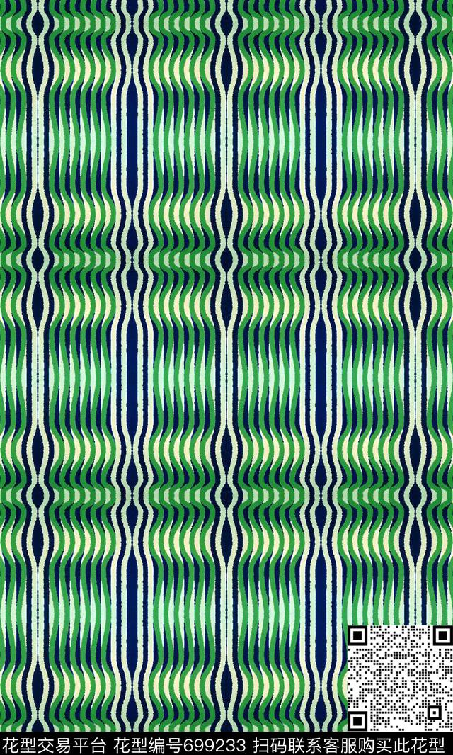 家纺可选条纹混搭条纹图案传统印花华亿平台下载（图片编号: 699233） - 瓦栏（Walan）