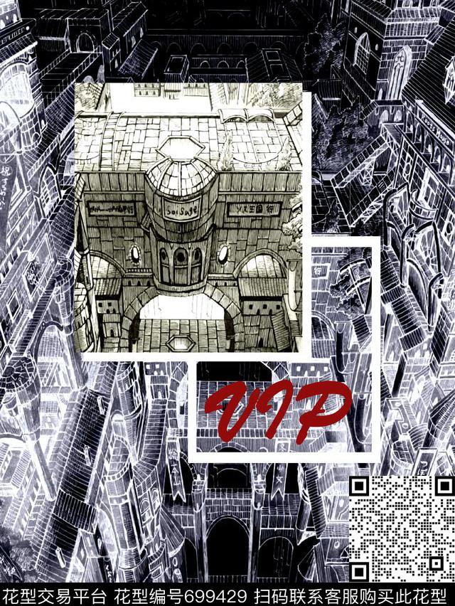 男装T桖胸花时尚男装潮流男装数码印花华亿平台下载（图片编号: 699429） - 瓦栏（Walan）