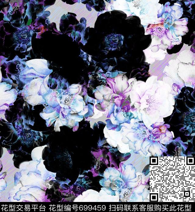 时尚17新款精致欧美风格印花女装印花数码印花华亿平台下载（图片编号: 699459） - 瓦栏（Walan）