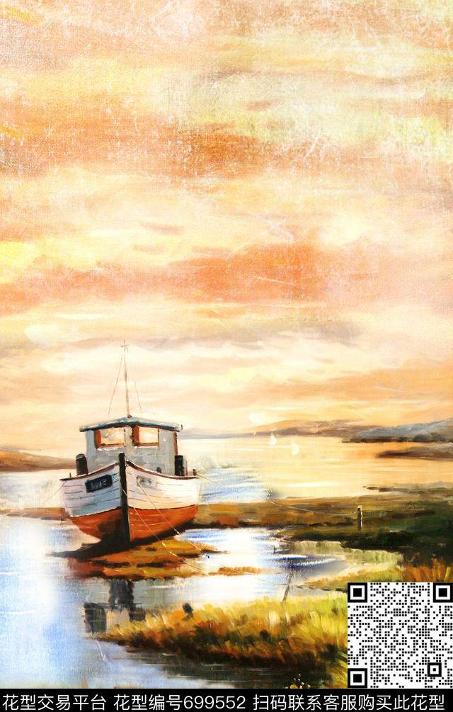 花朵花卉花鸟数码印花华亿平台下载（图片编号: 699552） - 瓦栏（Walan）