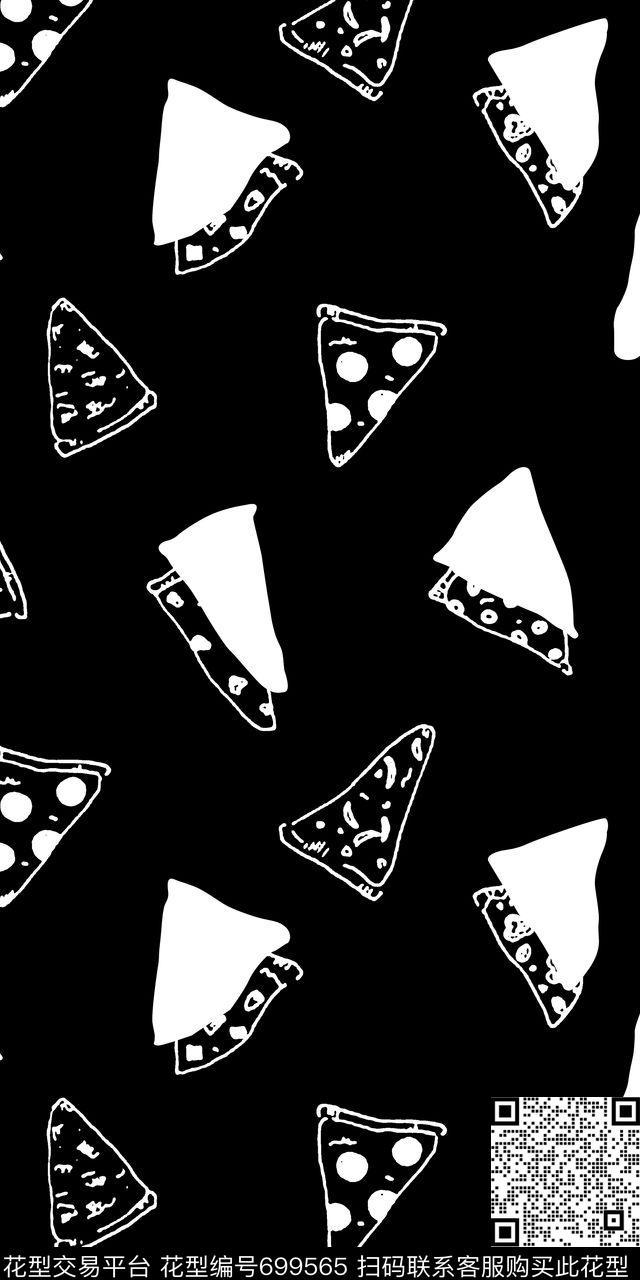 食物三角几何传统印花华亿平台下载（图片编号: 699565） - 瓦栏（Walan）