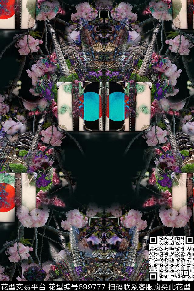 建筑山脉男装数码印花华亿平台下载（图片编号: 699777） - 瓦栏（Walan）