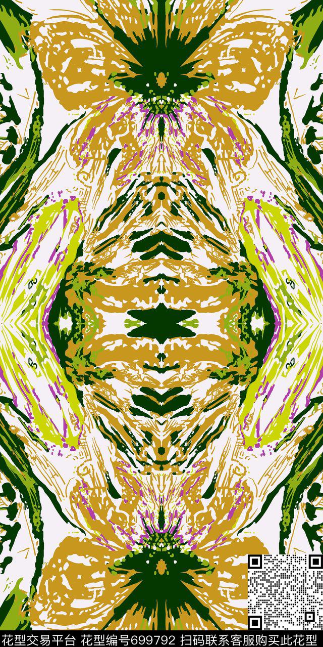乱花大花花朵传统印花华亿平台下载（图片编号: 699792） - 瓦栏（Walan）