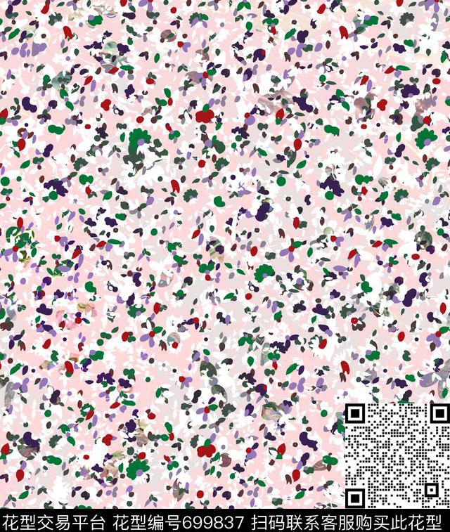 精致欧美风格印花小碎花花卉传统印花华亿平台下载（图片编号: 699837） - 瓦栏（Walan）