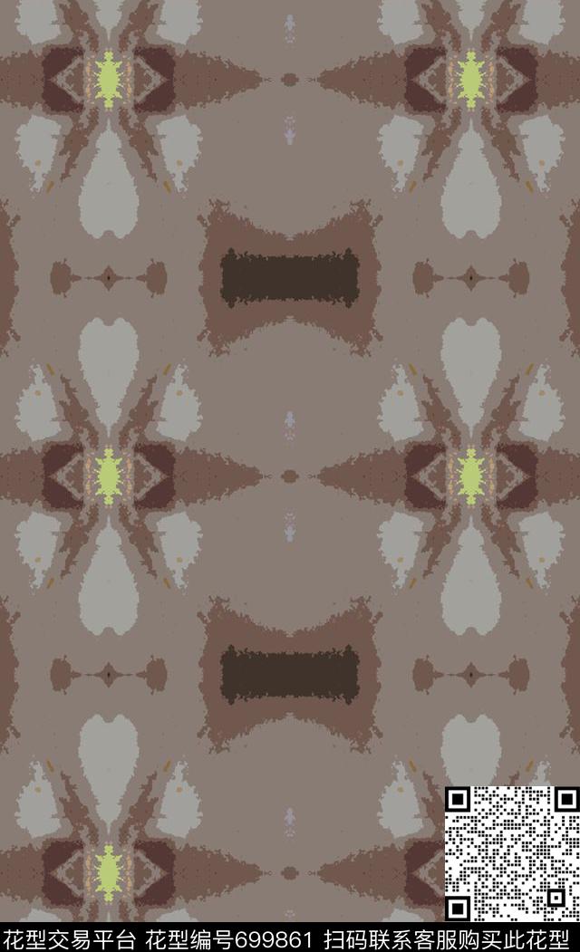 时尚休闲迷彩条纹抽象图案数码印花华亿平台下载（图片编号: 699861） - 瓦栏（Walan）