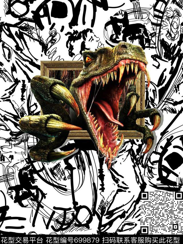 几何抽象欧美数码印花华亿平台下载（图片编号: 699879） - 瓦栏（Walan）