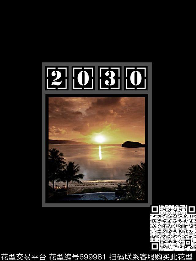 自然风景休闲男装男装T恤数码印花华亿平台下载（图片编号: 699981） - 瓦栏（Walan）