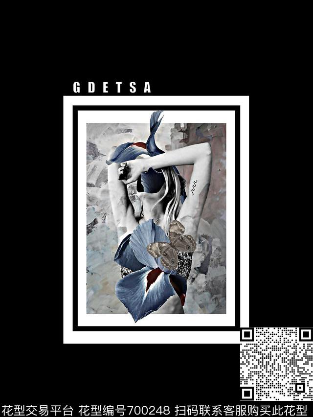 人物像休闲男装男装T恤数码印花华亿平台下载（图片编号: 700248） - 瓦栏（Walan）