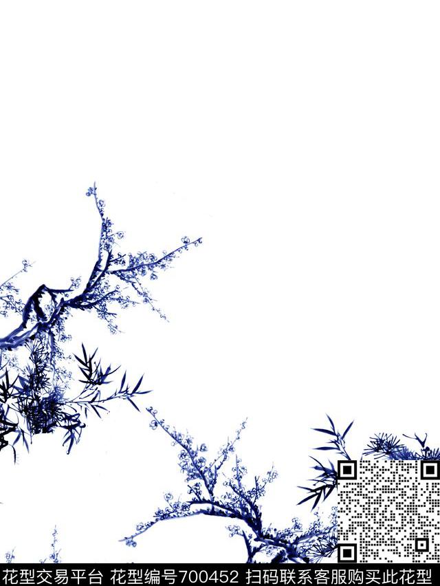 时尚男装男装T桖胸花潮牌男装数码印花华亿平台下载（图片编号: 700452） - 瓦栏（Walan）