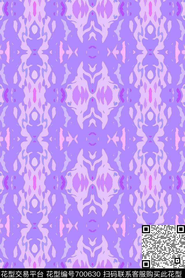 几何炫彩晶格迷彩抽象时尚数码印花华亿平台下载（图片编号: 700630） - 瓦栏（Walan）