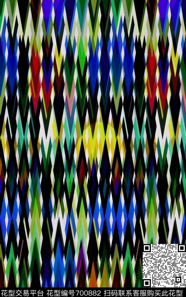 洋阳---抽象抽象花纹丝绸数码印花华亿平台下载（图片编号: 700882） - 瓦栏（Walan）
