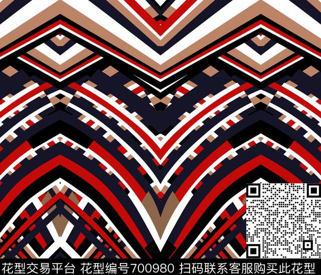 宫廷条子曲线传统印花华亿平台下载（图片编号: 700980） - 瓦栏（Walan）