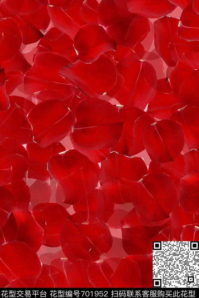 花鸟花卉蝴蝶数码印花华亿平台下载（图片编号: 701952） - 瓦栏（Walan）