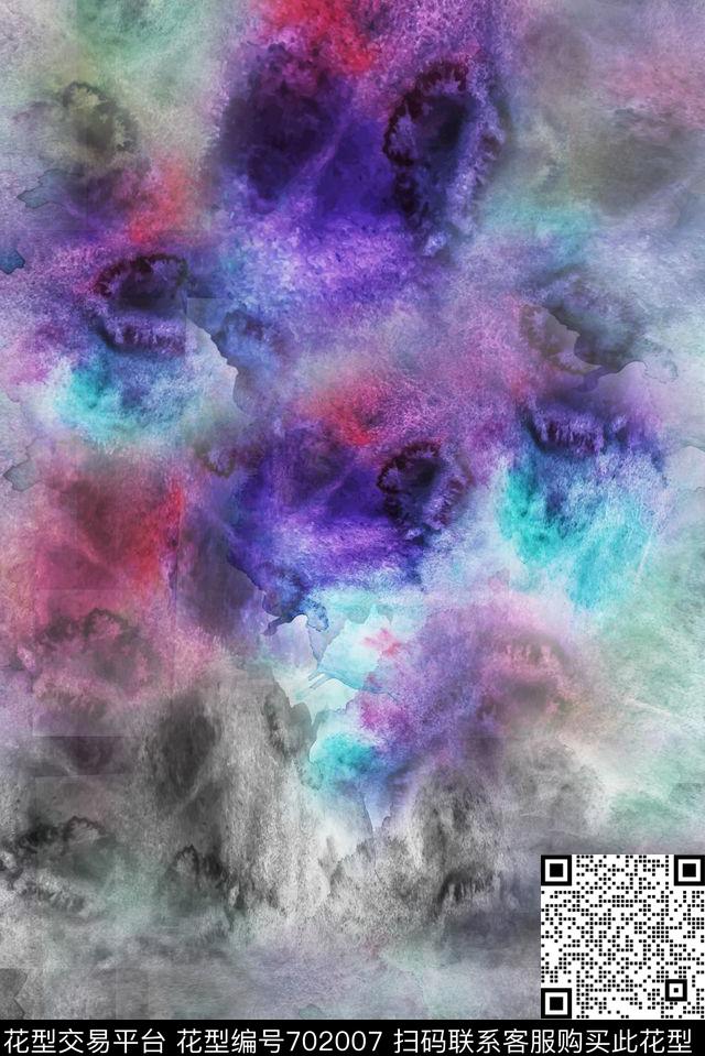 花鸟花卉蝴蝶数码印花华亿平台下载（图片编号: 702007） - 瓦栏（Walan）