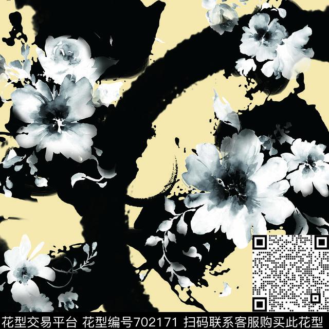 中国风数码印花华亿平台下载（图片编号: 702171） - 瓦栏（Walan）