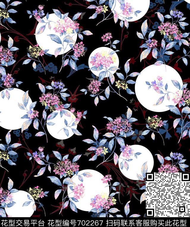 叠加民族风和风数码印花华亿平台下载（图片编号: 702267） - 瓦栏（Walan）