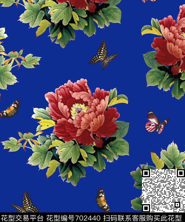 民族风中国风Fei-女装数码印花华亿平台下载（图片编号: 702440） - 瓦栏（Walan）