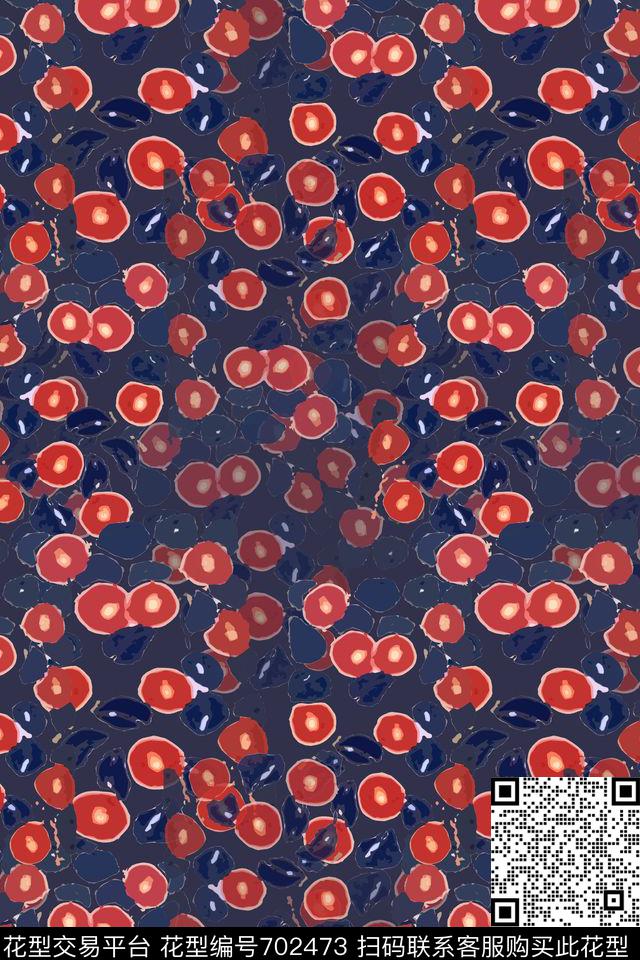 青蓝雅韵系列迷彩色块抽象色块传统印花华亿平台下载（图片编号: 702473） - 瓦栏（Walan）