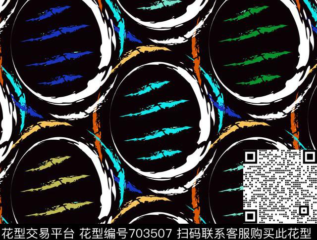 条纹大牌风佩斯利传统印花华亿平台下载（图片编号: 703507） - 瓦栏（Walan）