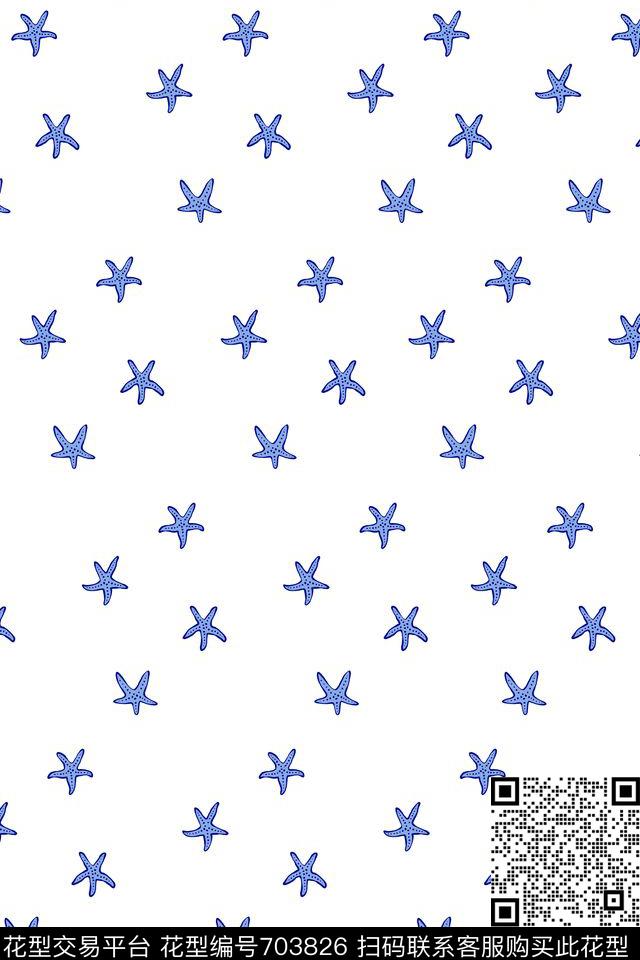 男装海星热带华亿平台传统印花华亿平台下载（图片编号: 703826） - 瓦栏（Walan）