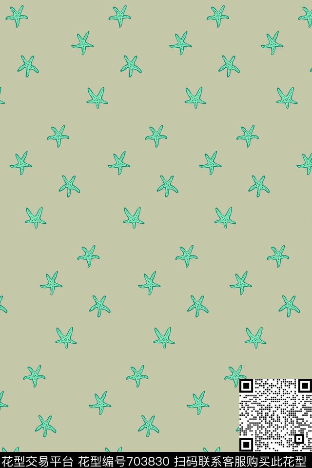 男装海星热带华亿平台传统印花华亿平台下载（图片编号: 703830） - 瓦栏（Walan）