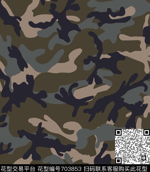仿大牌男装2017迷彩数码印花华亿平台下载（图片编号: 703853） - 瓦栏（Walan）