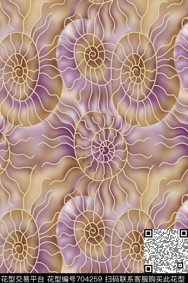 不规则几何分色纹理传统印花华亿平台下载（图片编号: 704259） - 瓦栏（Walan）