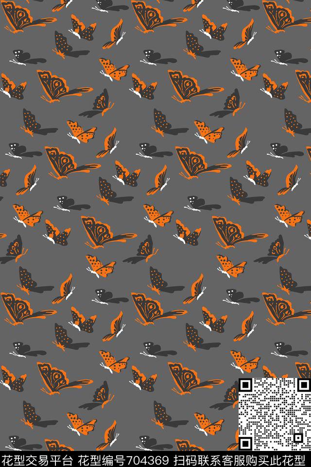 蝴蝶男装商务传统印花华亿平台下载（图片编号: 704369） - 瓦栏（Walan）