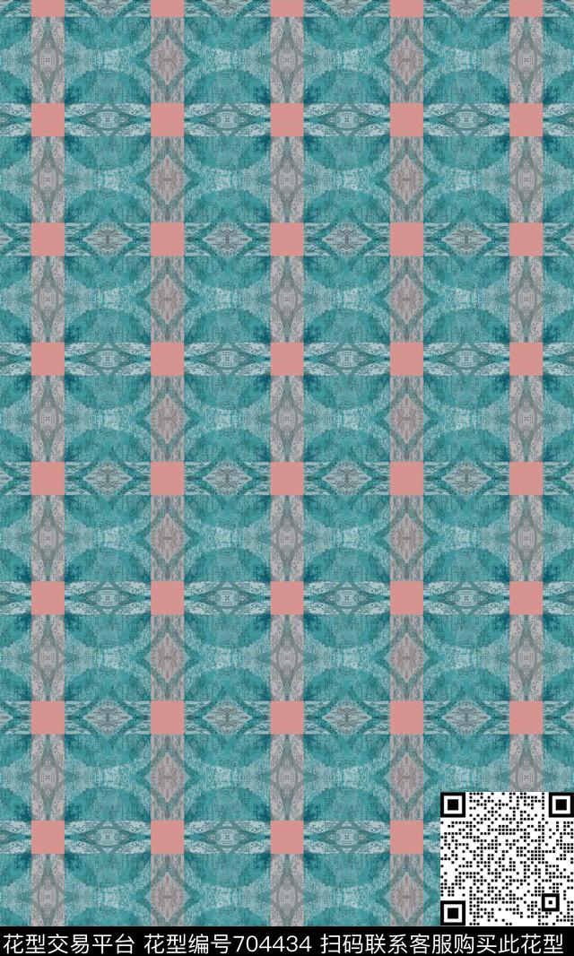 迷彩色块迷彩点块格子图案传统印花华亿平台下载（图片编号: 704434） - 瓦栏（Walan）