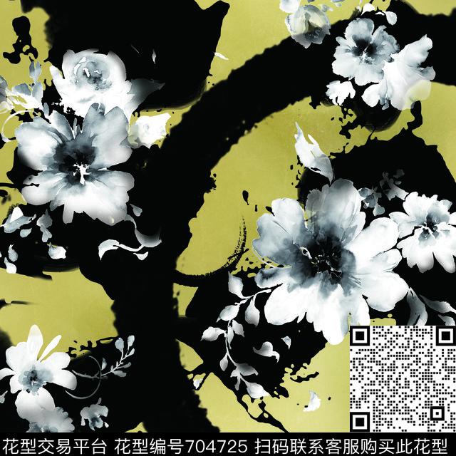 中国风数码印花华亿平台下载（图片编号: 704725） - 瓦栏（Walan）