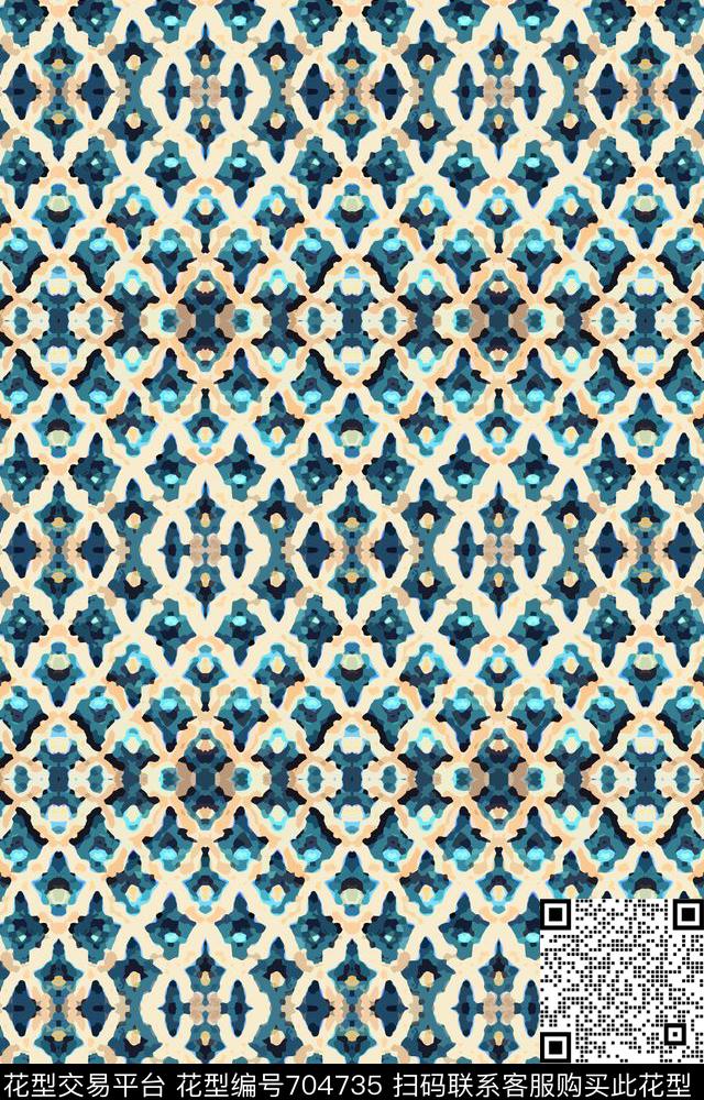 迷彩图案抽象色彩迷彩色块数码印花华亿平台下载（图片编号: 704735） - 瓦栏（Walan）