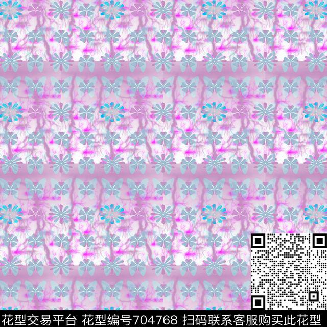 花卉数码印花华亿平台下载（图片编号: 704768） - 瓦栏（Walan）