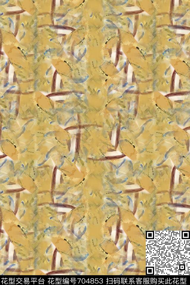 迷彩图案抽象色彩迷彩色块数码印花华亿平台下载（图片编号: 704853） - 瓦栏（Walan）