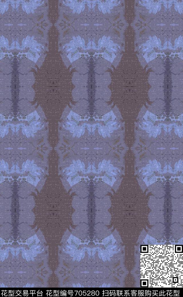 竖条横条条纹混搭传统印花华亿平台下载（图片编号: 705280） - 瓦栏（Walan）