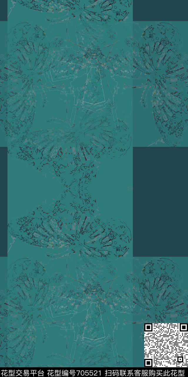 创意格子格子图案时尚抽象传统印花华亿平台下载（图片编号: 705521） - 瓦栏（Walan）