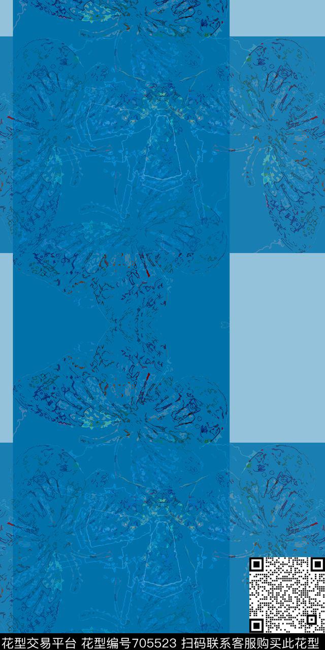 创意格子格子图案时尚抽象传统印花华亿平台下载（图片编号: 705523） - 瓦栏（Walan）