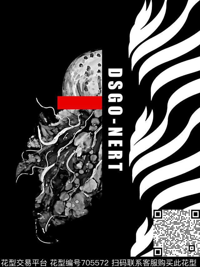 动物男装章鱼男装T恤数码印花华亿平台下载（图片编号: 705572） - 瓦栏（Walan）