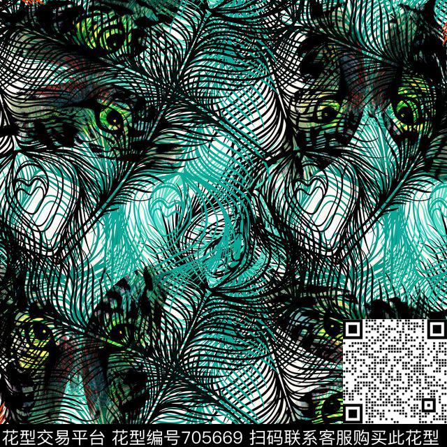 传统印花华亿平台下载（图片编号: 705669） - 瓦栏（Walan）